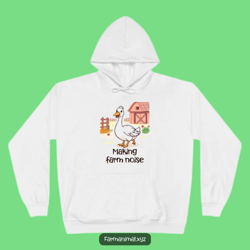 Funny Farm Goose Hoodie: Cozy Comfort for the Happiest Honkers
