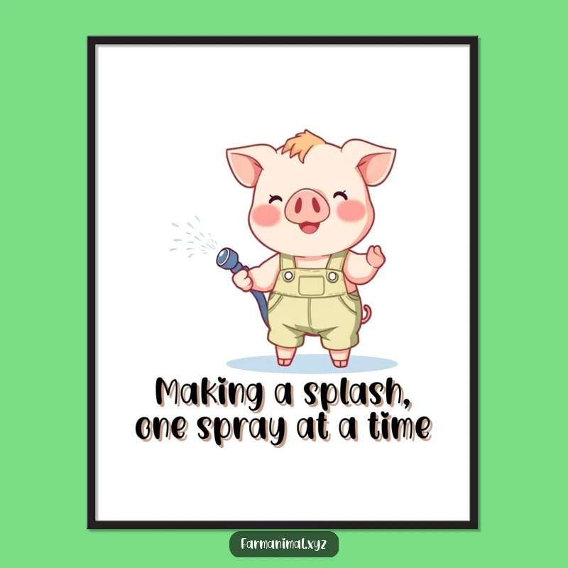 Free Printable Piglet Wall Art: Funny Downloadable Decor for a Cheerful Home