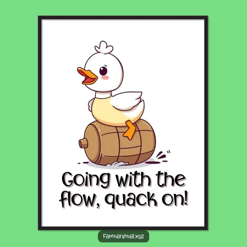 Free Printable Duck Wall Art: Funny Downloadable Decor for a Playful Space