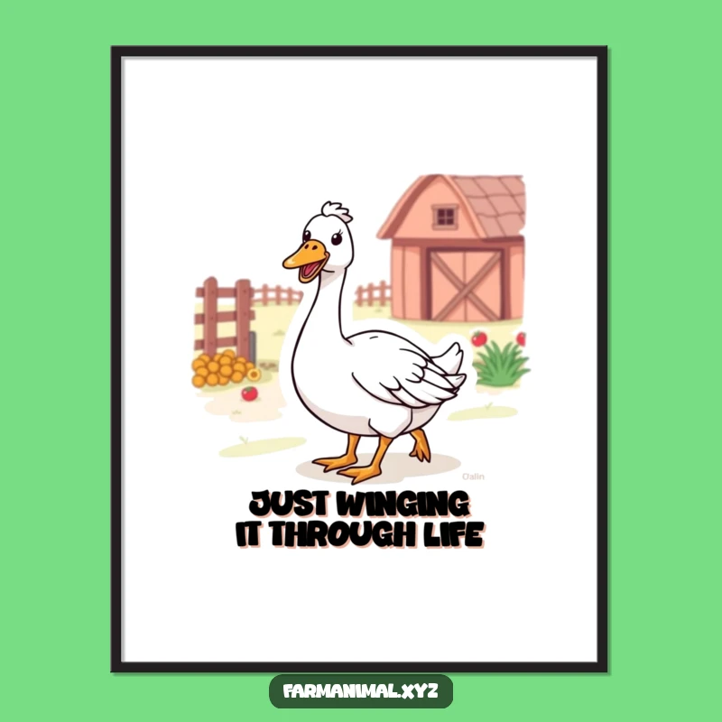 Funny Free Printable Goose Wall Art: Honk Your Way to Joyful Farmhouse Decor!