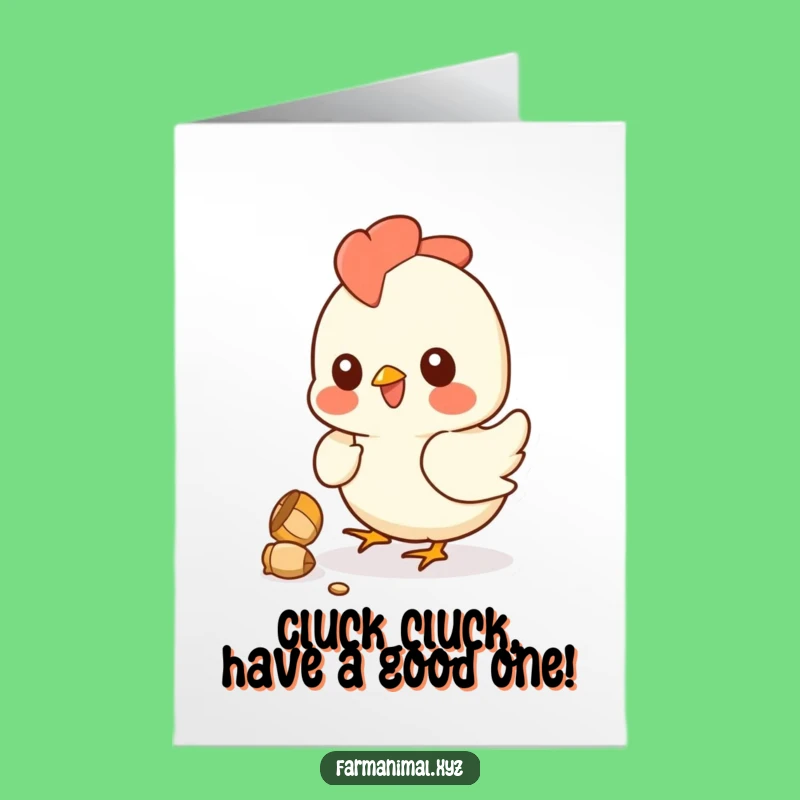 Free Printable Chicken Birthday Card: Funny Downloadable Gift for a Clucking Good Time!