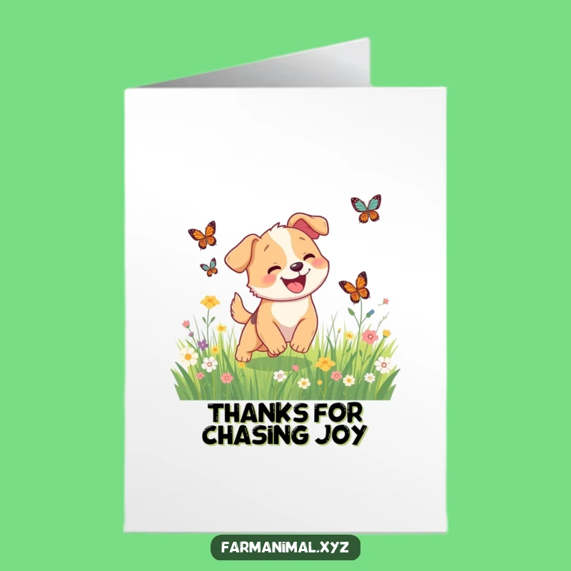 Free Printable Thank You Card: Funny Dog Expressing Gratitude Downloadable Gift for Dog Lovers