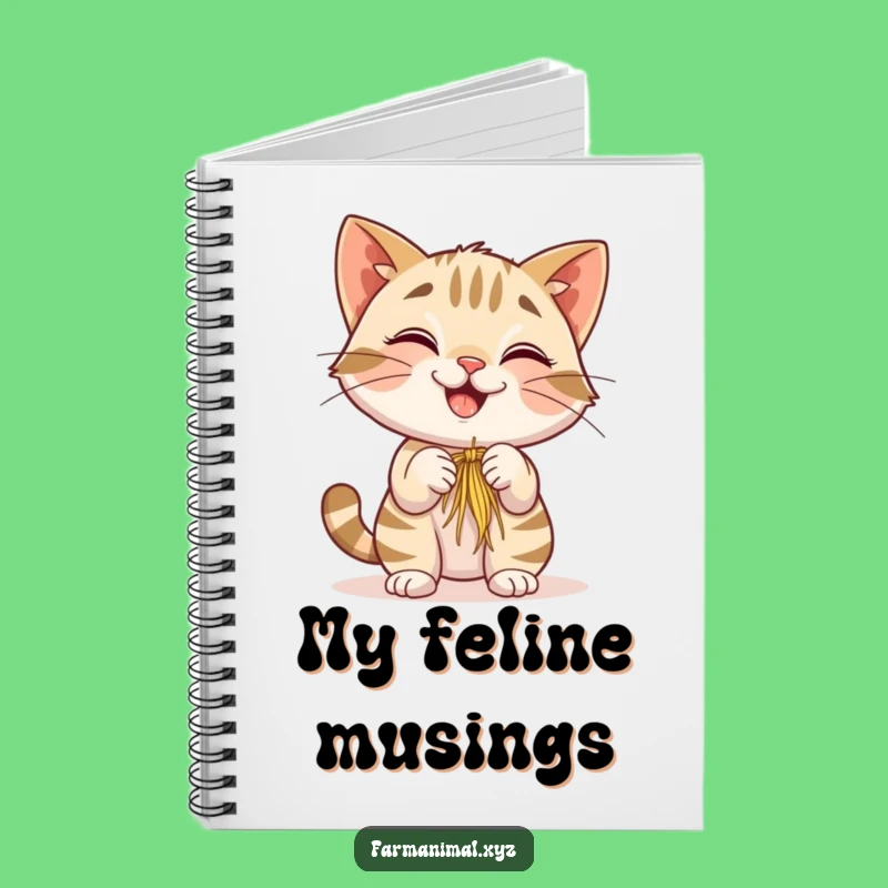 Funny Barn Cat Notebook: Jot Down Ideas with a Playful Pal - Great Funny Gift!