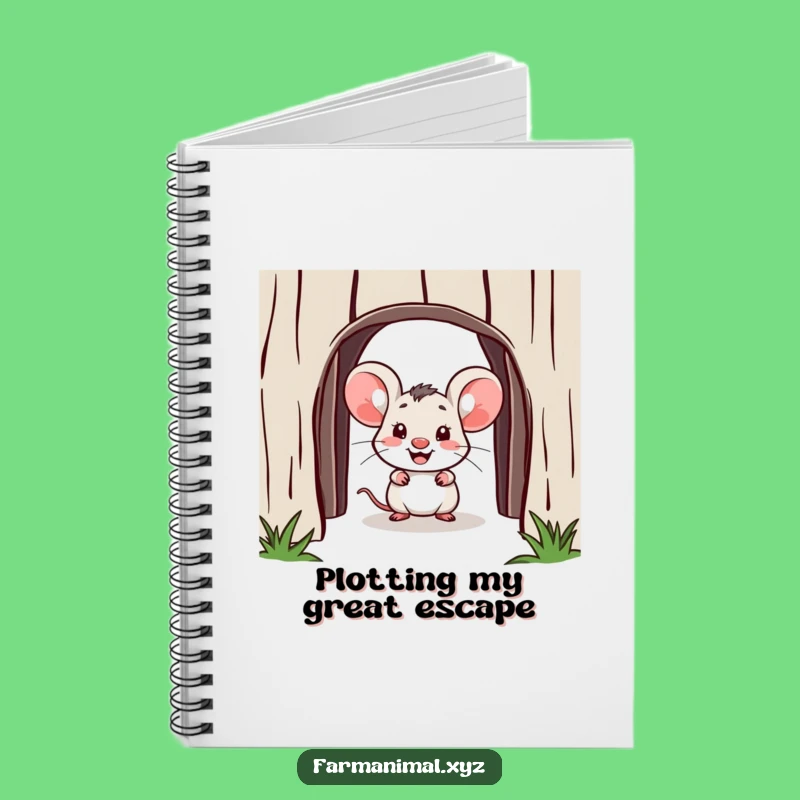 Funny Mouse Notebook - Hilarious Journal for Creative Ideas & Notes