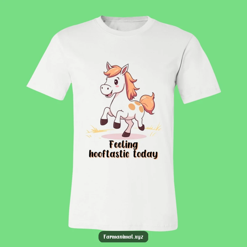 Funny Horse Kicking T-Shirt: Unleash Your Joyful Spirit, Perfect Farm Gift